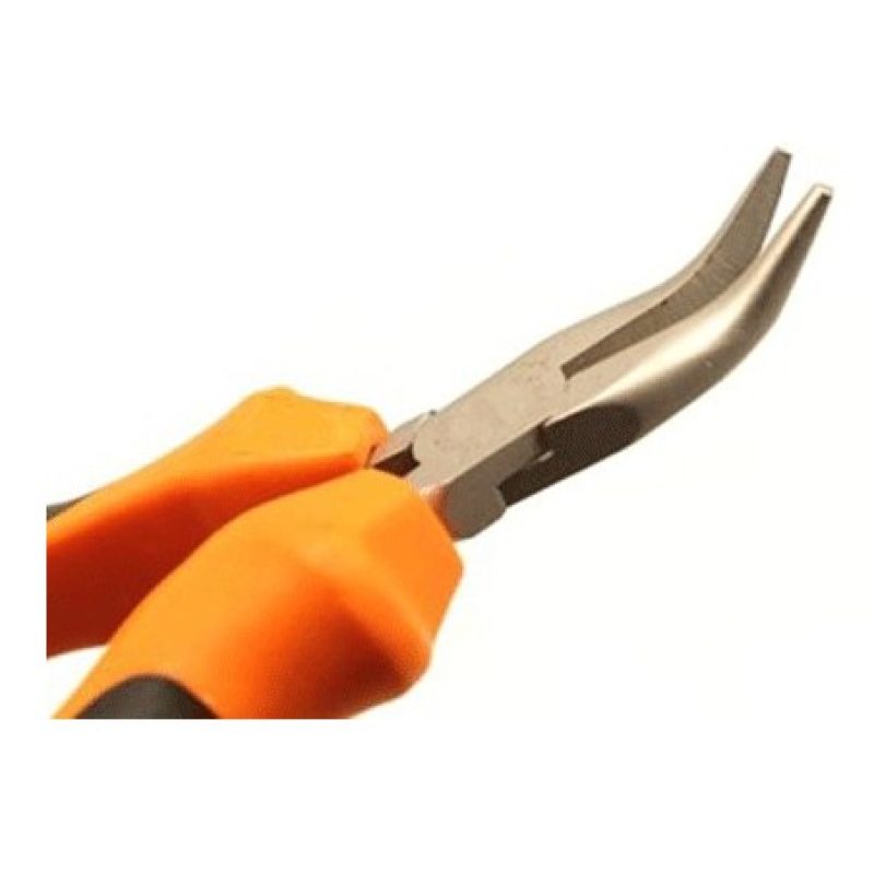 DOBO Pinza a becco curvo 150mm con manici isolati antiscivolo multi...