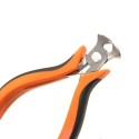 Mini tenaglia tronchesi curva 105mm manici isolanti antiscivolo fai da te DIY