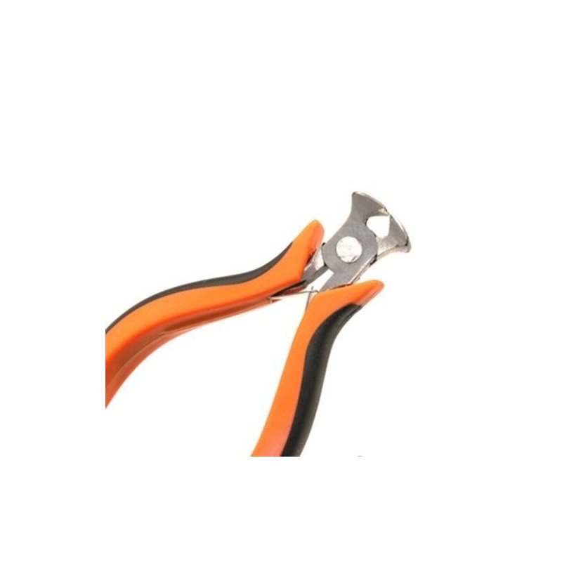 Mini tenaglia tronchesi curva 105mm manici isolanti antiscivolo fai da te DIY