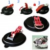Coppia ventose porta pesi porta bagagli pacchi bici auto camper Anchor trasporto 