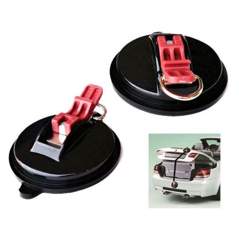 Coppia ventose porta pesi porta bagagli pacchi bici auto camper Anchor trasporto 