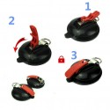 Coppia ventose porta pesi porta bagagli pacchi bici auto camper Anchor trasporto 