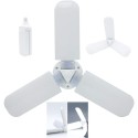 Lampada Pieghevole antizanzare LED Bianco Freddo 6500k deformabile 3 pannelli