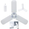 DP LED Lampada Pieghevole antizanzare LED Bianco Freddo 6500k defor...