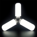 Lampada Pieghevole antizanzare LED Bianco Freddo 6500k deformabile 3 pannelli