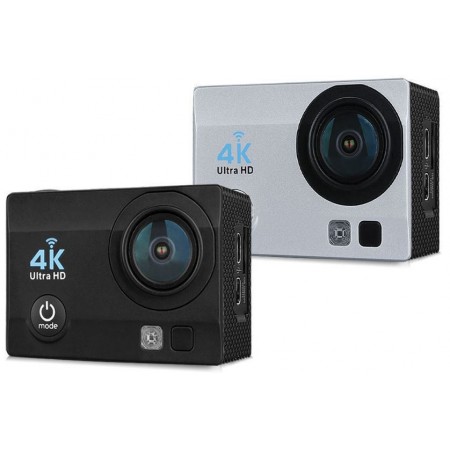 4K Action Camera CAM ultra HD 12MP Videocamera Fotocamera wifi waterproof Versione WIFI con moltissimi accessori e schermo 2"