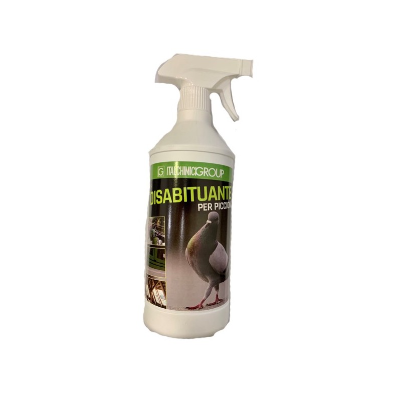 Disabituante repellente spray per piccioni volatili uccelli deterrente 750ml