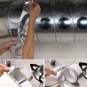 Iron 6 pezzi Nastro adesivo in alluminio 10M x 4.8cm resistente al ...