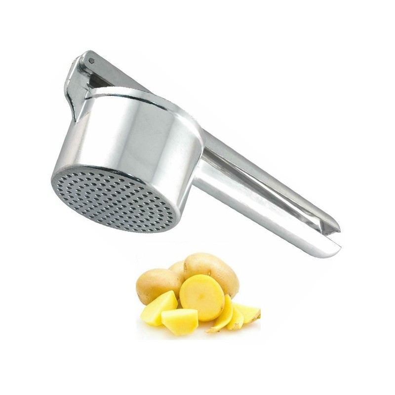 Schiacciapatate in alluminio passatelli fondo 4mm cucina schiaccia patate purè