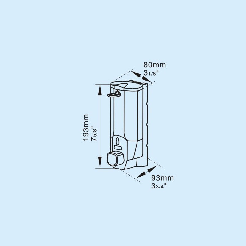 - Senza marca/Generico - Dispenser Erogatore Sapone Liquido da Pare...