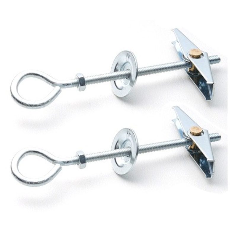 Iron Tasselli farfalla 6 pezzi occhiello chiuso M4 fissaggio soffit...