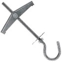 Tasselli farfalla 6 pezzi occhiello aperto M6 fissaggio soffitto occhielli