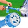 Pistola pulitrice idrompompa lancia portatile giardino 8 getti acqua pompa auto