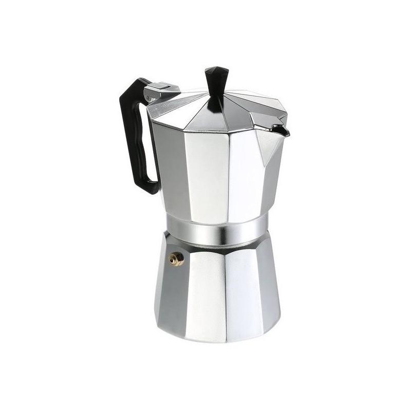 Caffettiera moka in alluminio macchina macchinetta caffè 1 2 3 6 ta...