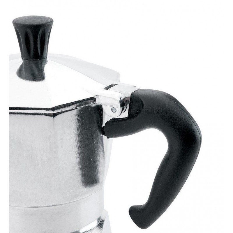 Caffettiera moka in alluminio macchina macchinetta caffè 1 2 3 6 ta...