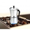 Caffettiera moka in alluminio macchina macchinetta caffè 1 2 3 6 ta...