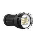 Torcia Led luce fotografica subacquea multifunzione interruttore luce rossa blu