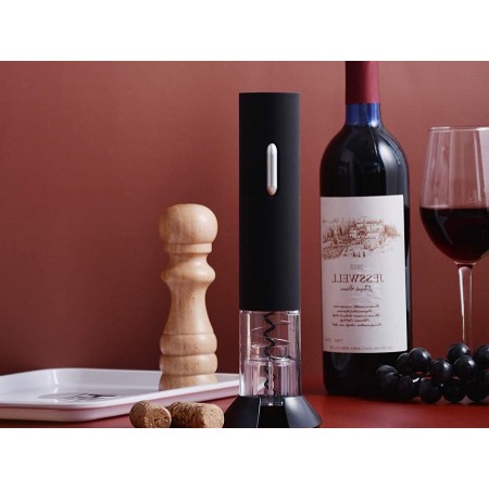 Cavatappi apribottiglie elettrico batterie apri bottiglie taglia capsule vino