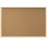 WeHome Lavagna BACHECA in Sughero 50x70cm Cornice Legno ufficio cam...