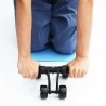 DOBO Attrezzo per Addominali 4 Ruote Palestra con Tappetino Fitness...
