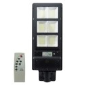 Lampione stradale LED 120 W pannello solare fotovoltaico 120W con telecomando IP66