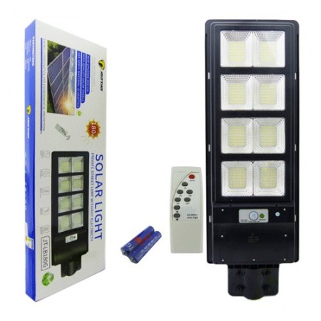 Lampione stradale LED 60 W pannello solare fotovoltaico 180W con telecomando IP66