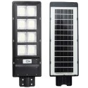 Lampione stradale LED 60 W pannello solare fotovoltaico 180W con telecomando IP66