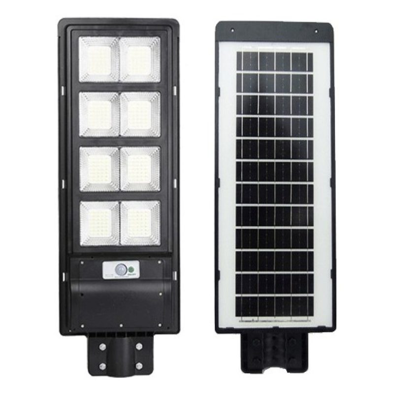DOBO Lampione stradale LED 60 W pannello solare fotovoltaico 180W c...