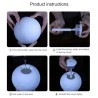 DOBO Umidificatore lampada luna luce led aromaterapia diffusore aro...
