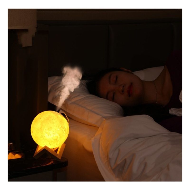 DOBO Umidificatore lampada luna luce led aromaterapia diffusore aro...