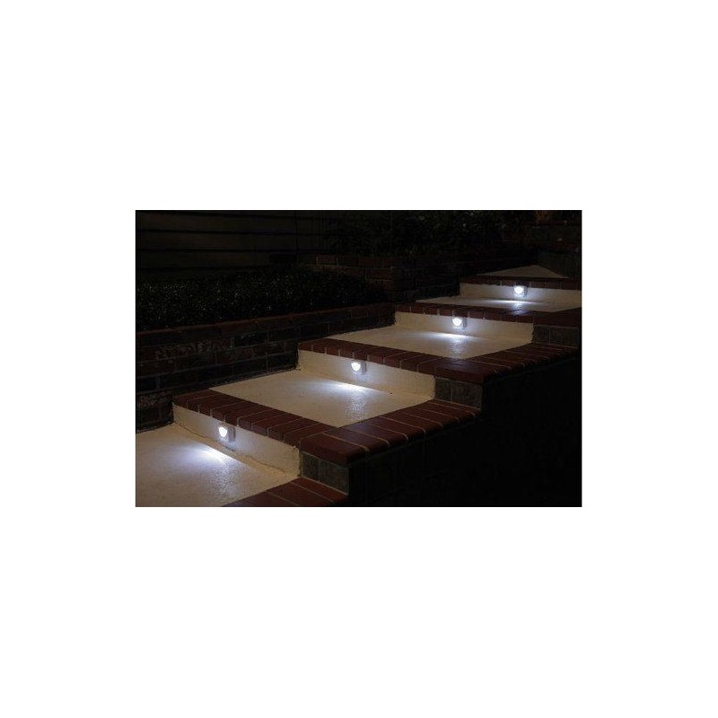 Mini Lampada 3 LED Azionata da Sensore di Movimento Luce Notturna Senza Fili