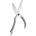 Forbice trinciapollo taglia pollo lama a seghetto acciao cromato 25 cm