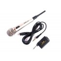 Karaoke Amplificatore Microfono Wireless o Cavo Registratore Canto jack 4.5
