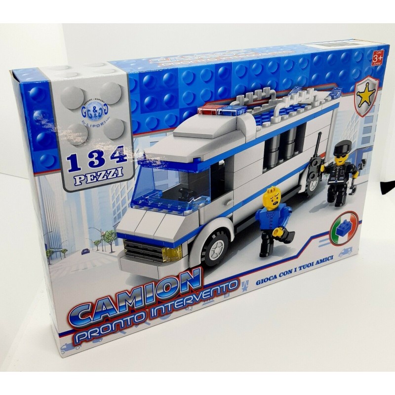 Dolce Casa Costruzioni giocattolo per bambini camion pronto interve...