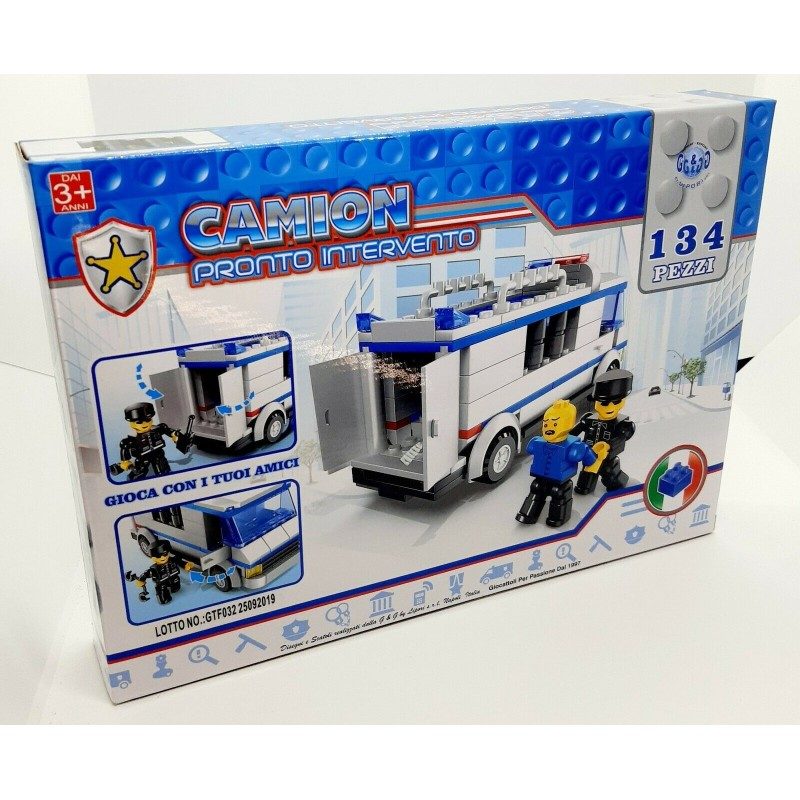 Dolce Casa Costruzioni giocattolo per bambini camion pronto interve...