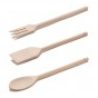WeHome Set kit cucina Cucchiaio Paletta Forchetta tre pezzi 32 cm d...