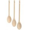 WeHome Set kit 3 pz cucchiai da cucina legno duro 25-29.6-35.5cm ut...