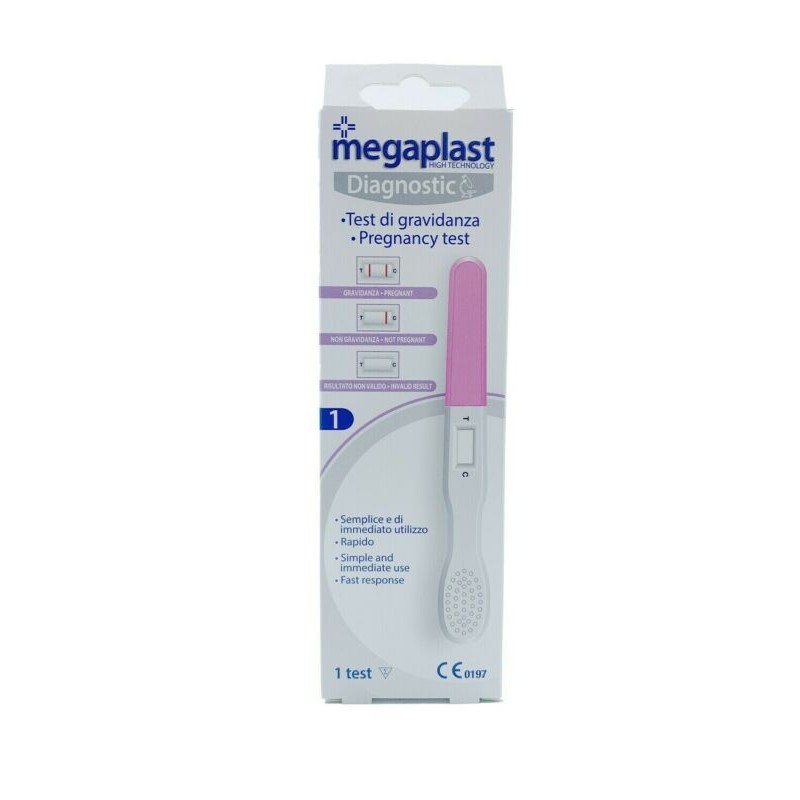 Test di gravidanza Ultrasensibili 10 mIU/mL test delle urine Rapido MEGAPLAST