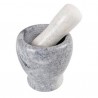 WeHome Mortaio battisale con Pestello Manuale 12x10 cm in granito p...