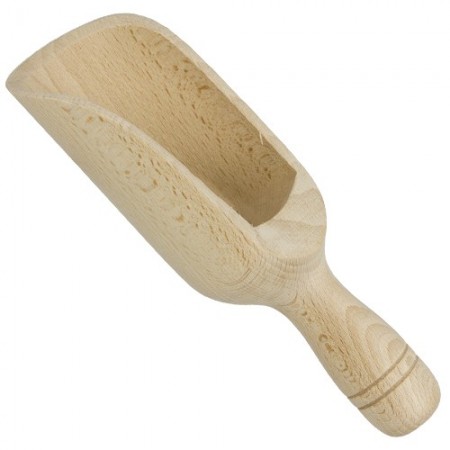 Sassola sessola sessole pala paletta in legno per farina cereali sale caffè zucchero