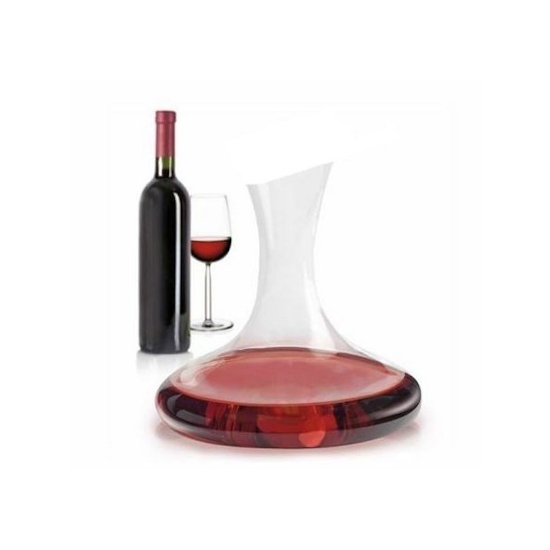Decanter per vino in vetro 1L 1 litro areatore caraffa enoteca ristorante pub