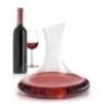 WeHome Decanter per vino in vetro 1L 1 litro areatore caraffa enote...
