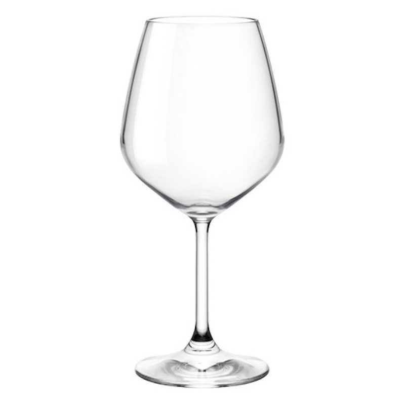 Bormioli Rocco set 6 Calci Resturant rosso 52.5 cl vetro ideali per...