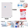 WeHome 6 sacchi sacchetti salvaspazio armadio sottovuoto 70x110 per...