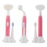 Spazzolino Testina Vibrante Alta Intensità Kit Spazzola Pulizia Denti o Viso