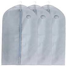 3 custodia sacca porta abiti vestito da viaggio 61x137cm riutilizzabile abito