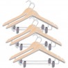 WeHome 6 Grucce appendini stampelle appendiabiti in legno resistent...