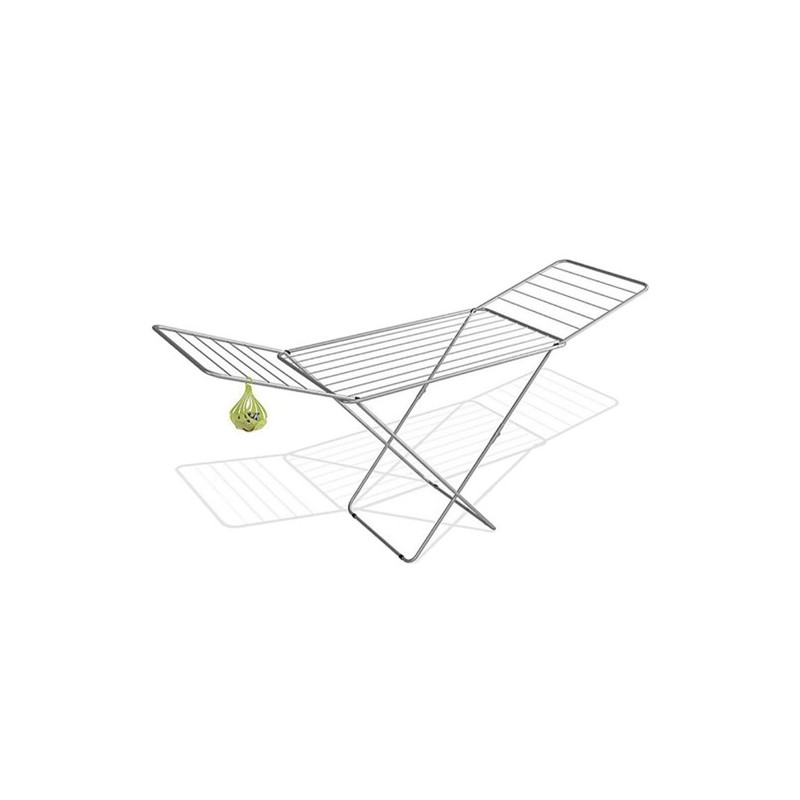 Stendibiancheria stendino stendipanni GIMI Rio in acciaio 18m con portamollette