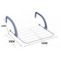 Stendibiancheria da balcone 3m calorifero radiatore GIMI Radio cm L52xP34xH18