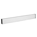 Barra magnetica porta coltelli acciaio satinato 40cm montaggio parete senza fori